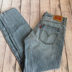 501 LEVI’S Button Fly Light Blue Jeans 25